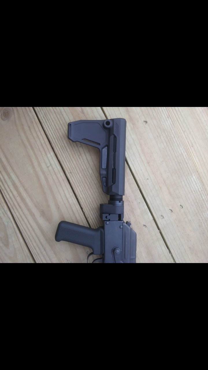 Who makes "Sling Loop" plates for AR "Pistol Tube" (for braced PAP