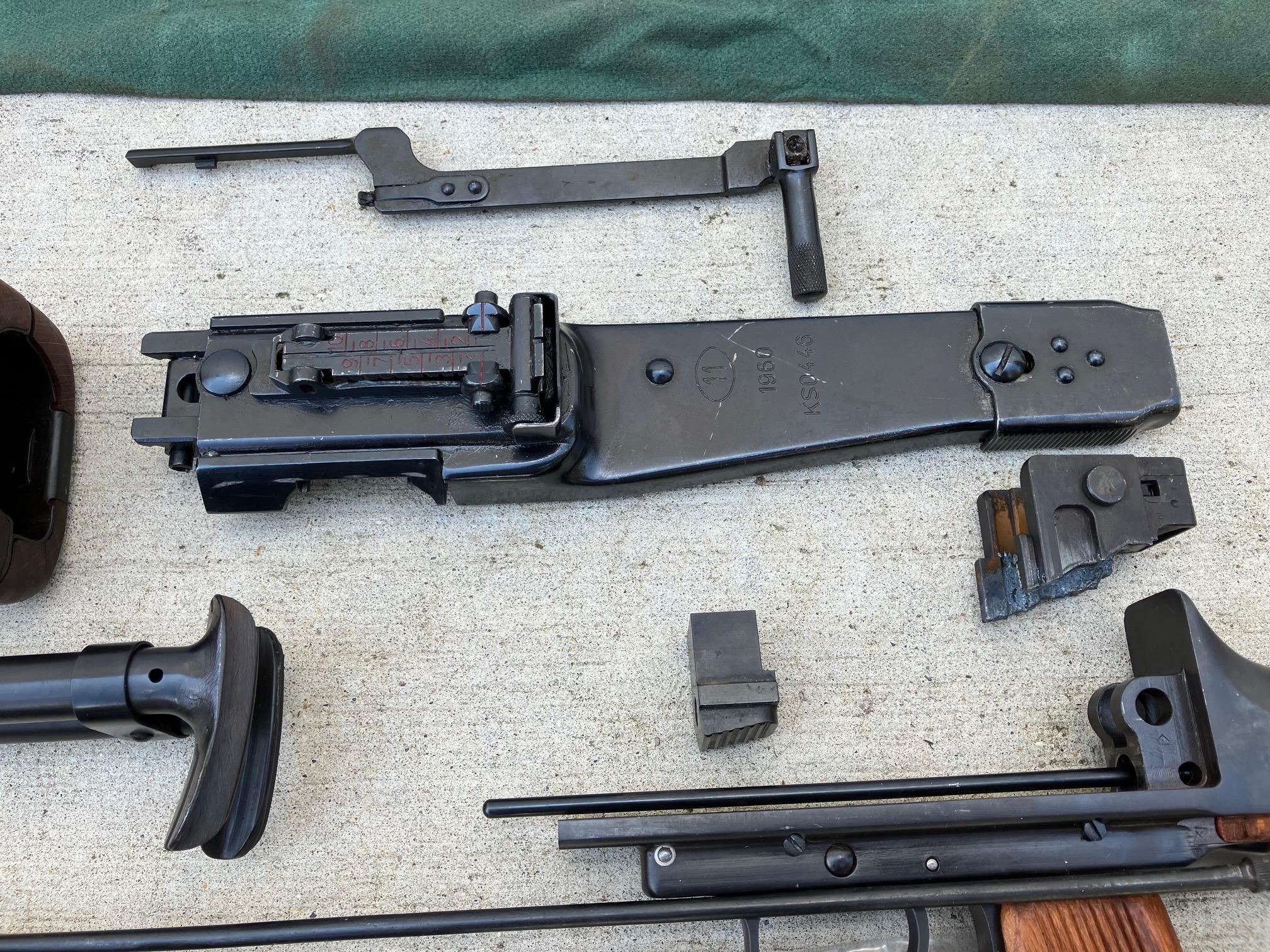 SOLD: - RPD parts kit with original Russian barrel, semi conversion ...