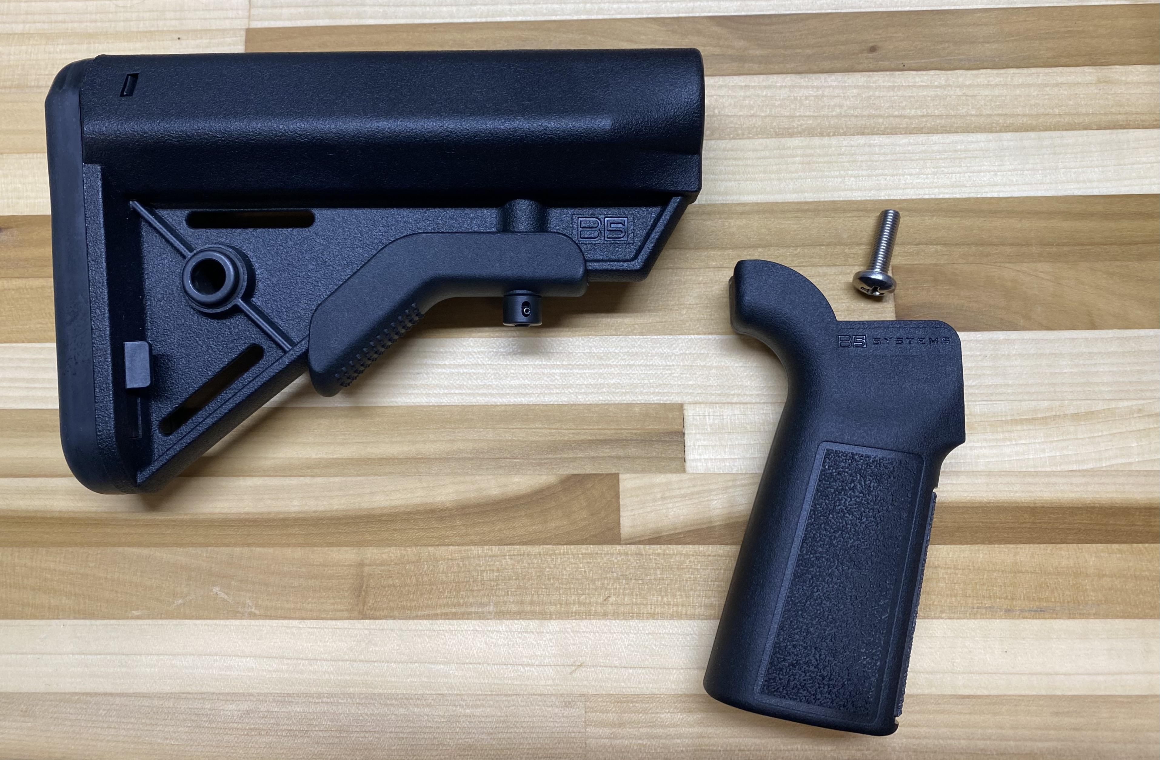 B5 stock & grip set - $ 54 - AR15.COM