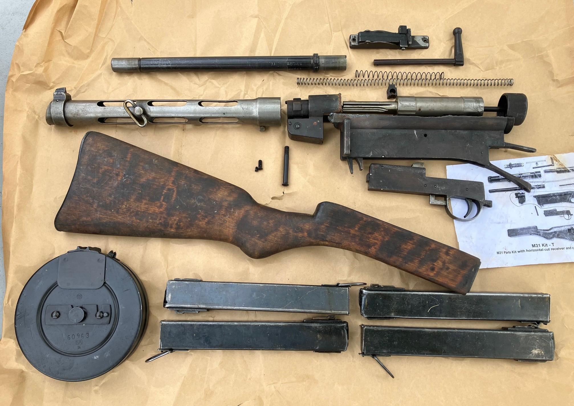 WTS: - Suomi parts kit, VZ58 parts kit, UZI parts kit, IMI factory semi ...