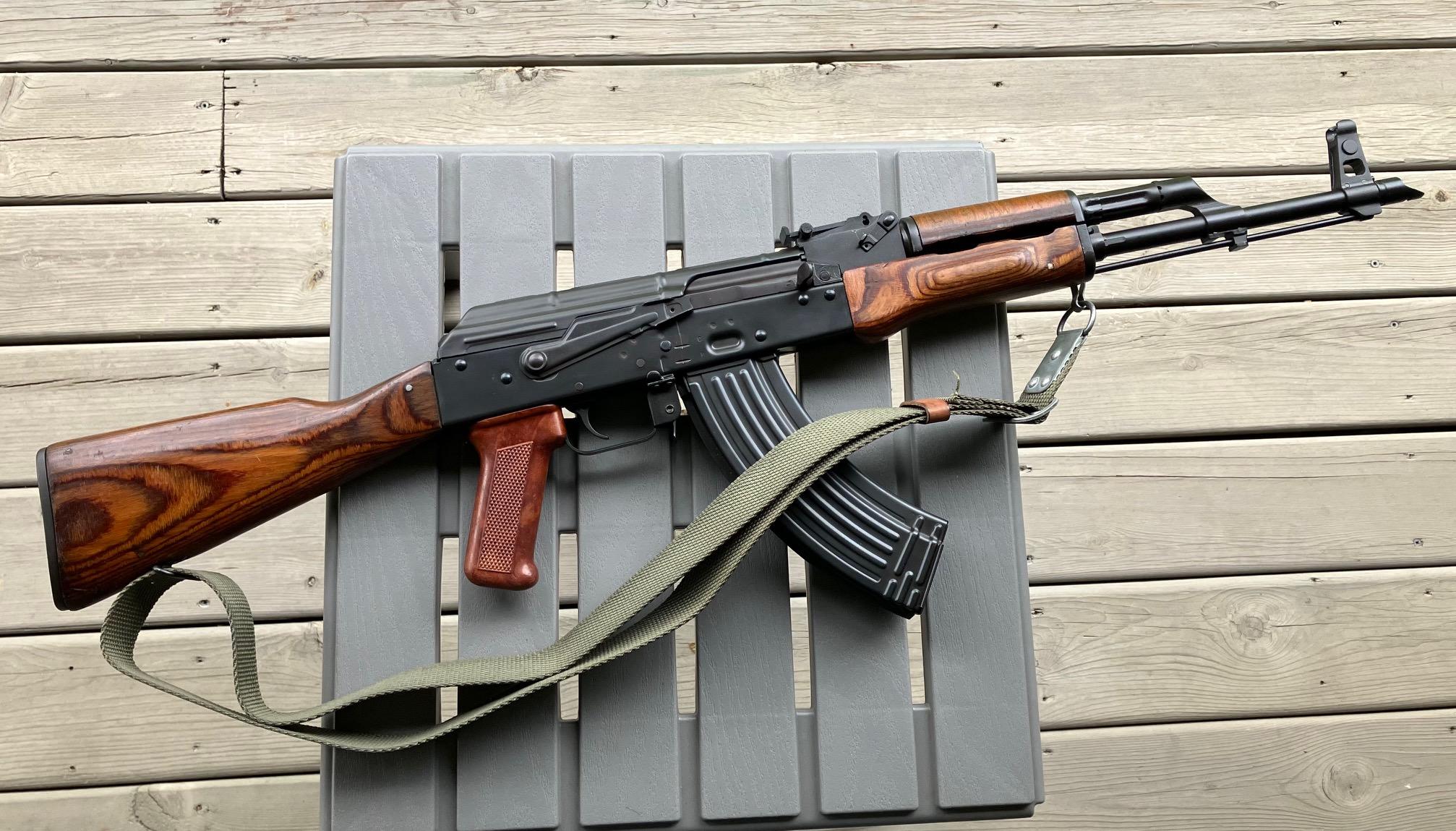 AKM rifle collection most variants available some with original barrels ...