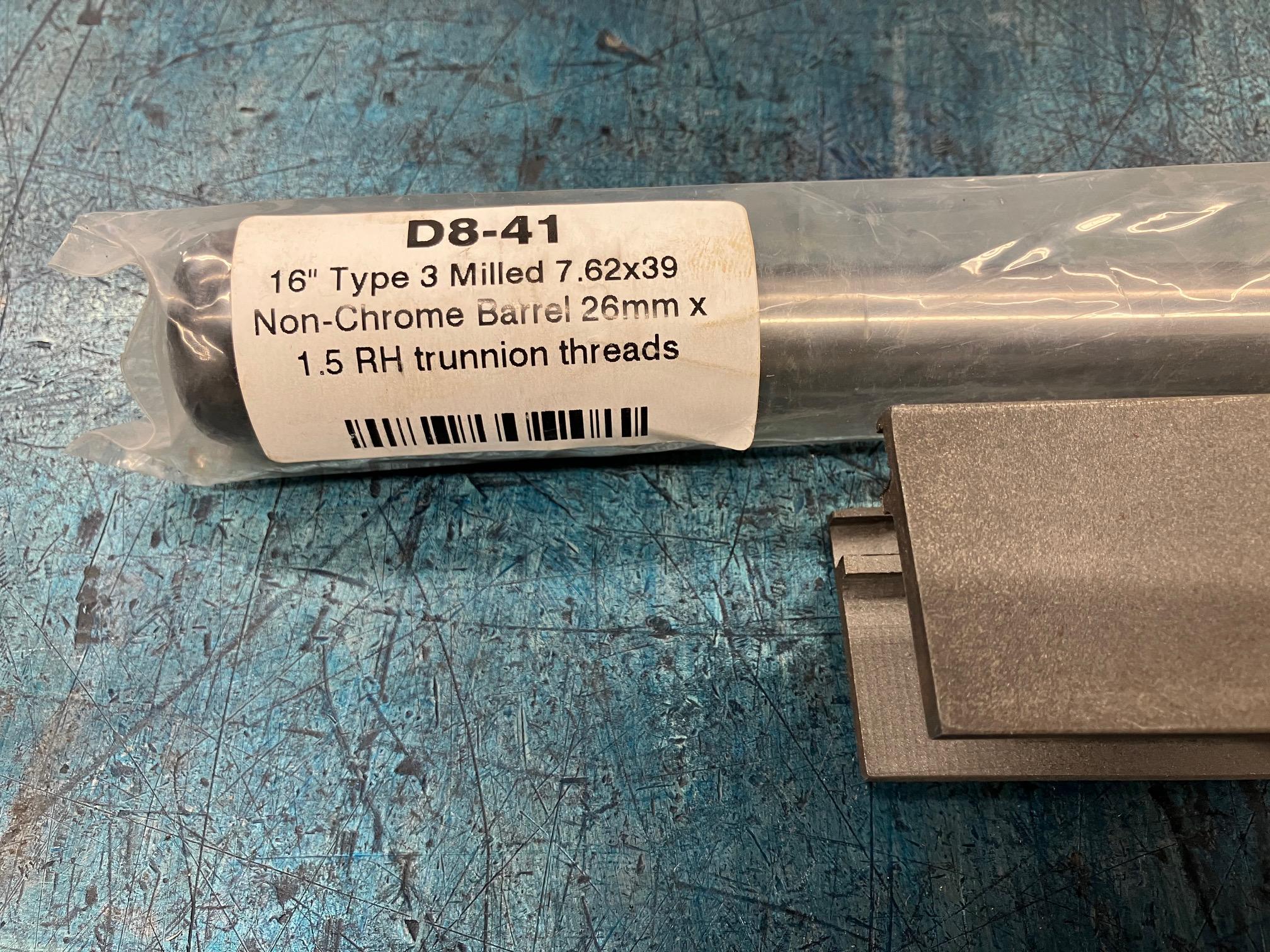 Two Polish AK47 KBK milled parts kits with hardwood stock sets,Turbo